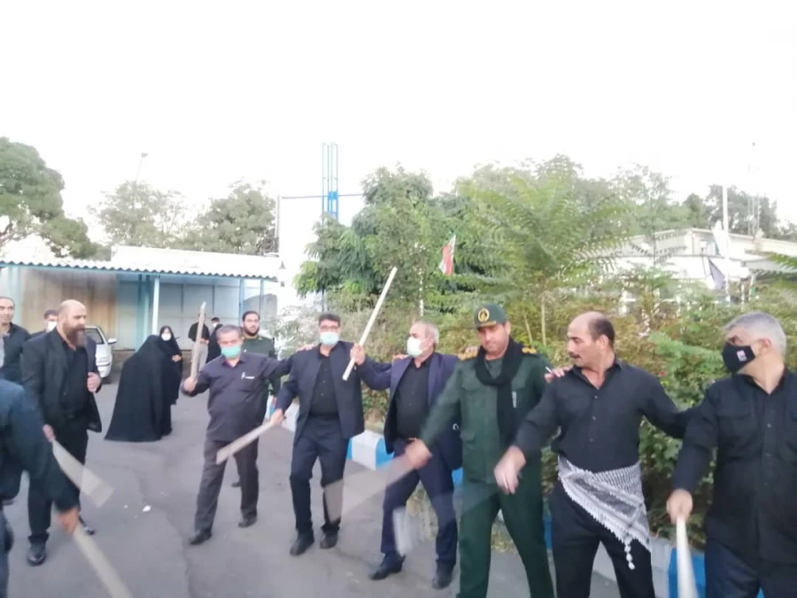 مراسم عزاداری اربعین حسینی دانشگاه فرهنگیان و حوزه مقاومت عمار آذربایجان شرقی 10