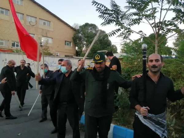 مراسم عزاداری اربعین حسینی دانشگاه فرهنگیان و حوزه مقاومت عمار آذربایجان شرقی 11