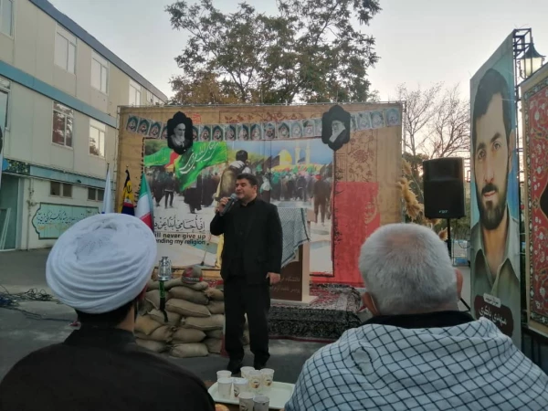 مراسم عزاداری اربعین حسینی دانشگاه فرهنگیان و حوزه مقاومت عمار آذربایجان شرقی 12