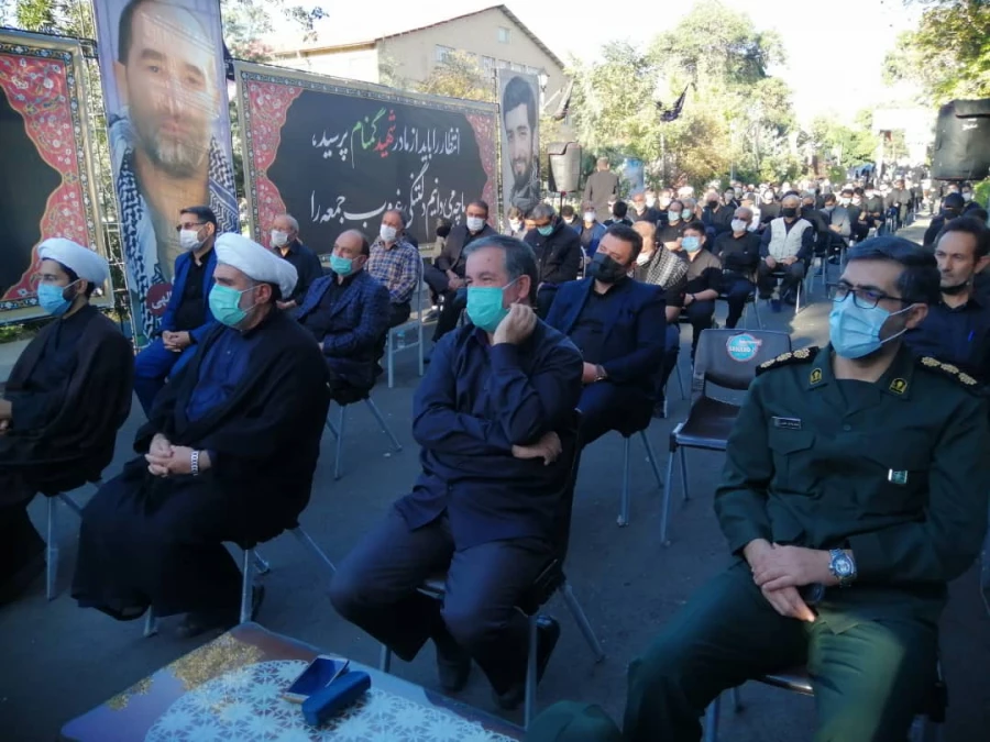 مراسم عزاداری اربعین حسینی دانشگاه فرهنگیان و حوزه مقاومت عمار آذربایجان شرقی 14