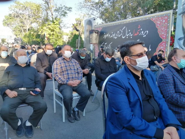 مراسم عزاداری اربعین حسینی دانشگاه فرهنگیان و حوزه مقاومت عمار آذربایجان شرقی 15