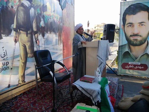 مراسم عزاداری اربعین حسینی دانشگاه فرهنگیان و حوزه مقاومت عمار آذربایجان شرقی 16