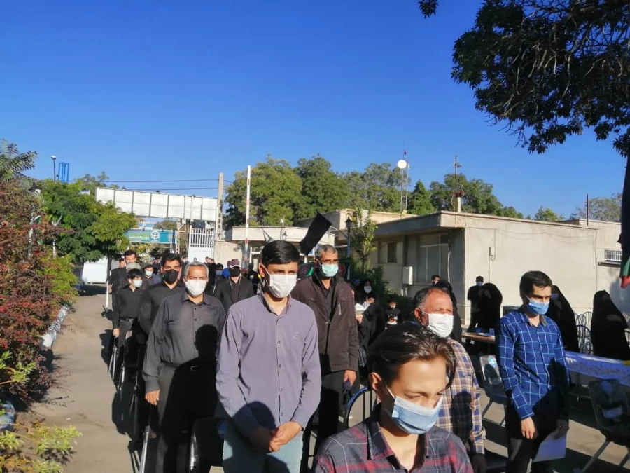 مراسم عزاداری اربعین حسینی دانشگاه فرهنگیان و حوزه مقاومت عمار آذربایجان شرقی 18