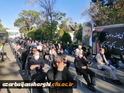 مراسم عزاداری اربعین حسینی دانشگاه فرهنگیان و حوزه مقاومت عمار آذربایجان شرقی 19