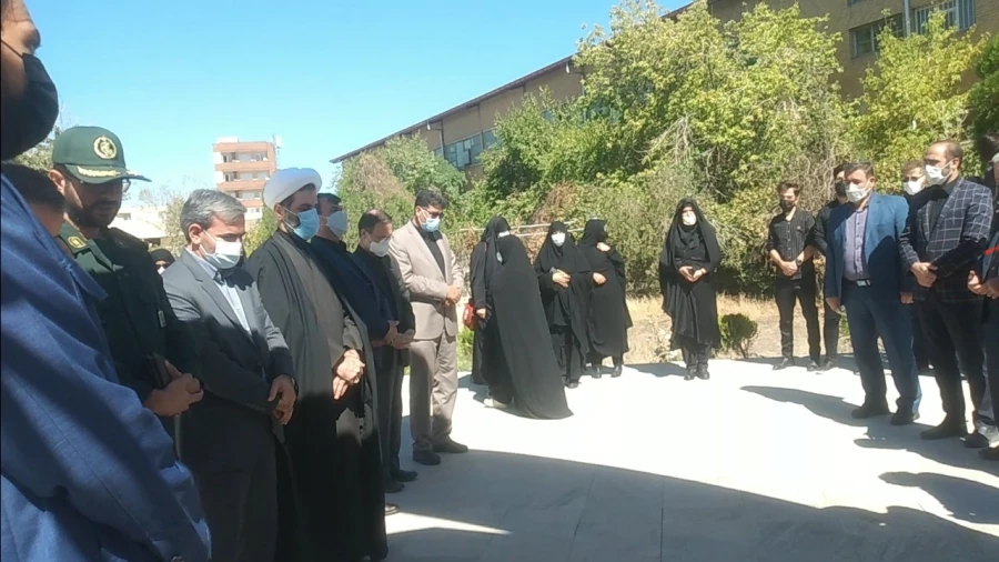 مراسم اربعین حسینی و هفته دفاع مقدس درپردیس فاطمه الزهرا سلام الله علیها دانشگاه فرهنگیان آذربایجان شرقی برگزار شد .    8