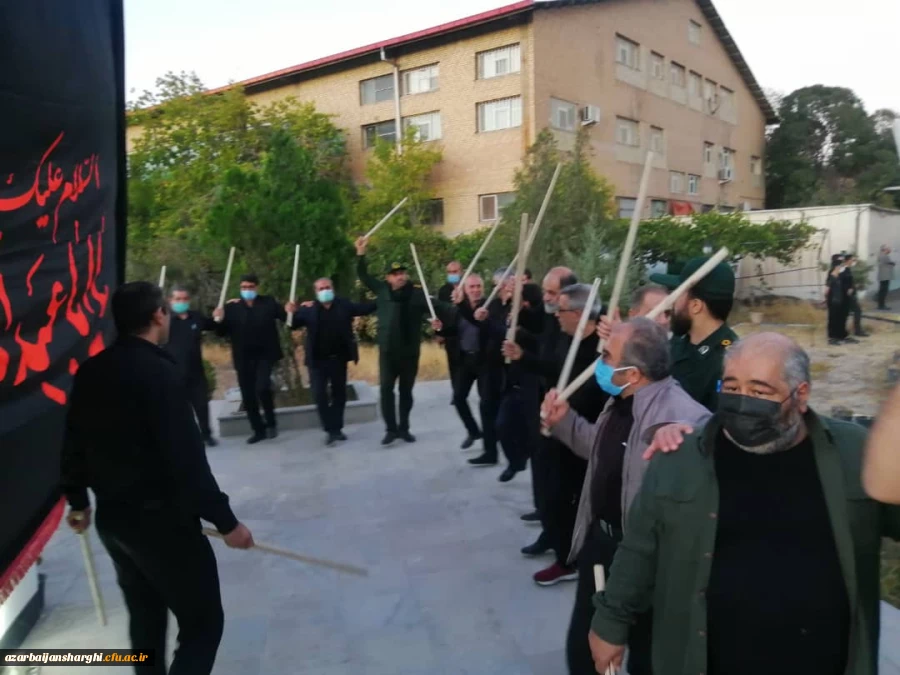 پاسداشت هفته دفاع مقدس و تقارن این ایام با اربعین حسینی با همکاری حوزه عمار بسیج سپاه در دانشگاه فرهنگیان آذربایجان شرقی 8