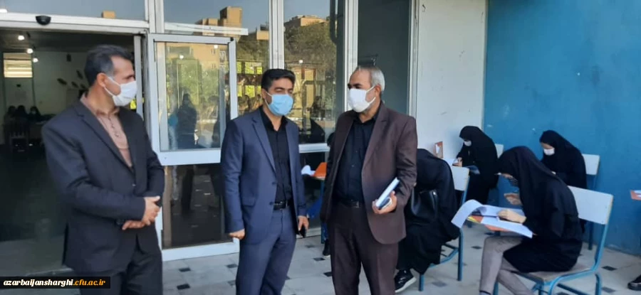 بازدید هیات رئیسه دانشگاه از مراحل ثبت نام دانشجویان جدیدالورود سال 1400 و فضاها
 
در تاریخ 14 مهر 1400 انجام شد:
بازدید مدیر امور پردیس های استان آذربایجان شرقی از مراحل ثبت نام دانشجویان جدیدالورود سال 1400

به گزارش روابط عمومی پردیس، ظهر روز چهارشنبه 