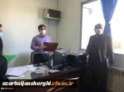 بازدید هیات رئیسه دانشگاه از مراحل ثبت نام دانشجویان جدیدالورود سال 1400 و فضاها
 
در تاریخ 14 مهر 1400 انجام شد:
بازدید مدیر امور پردیس های استان آذربایجان شرقی از مراحل ثبت نام دانشجویان جدیدالورود سال 1400

به گزارش روابط عمومی پردیس، ظهر روز چهارشنبه 