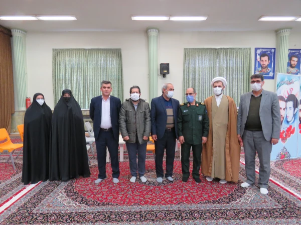 دیدار رئیس دانشگاه آذربایجانشرقی بهمراه مسئولین و روسای پردیس ها با سردار عباسقلی زاده فرمانده سپاه عاشورای استان آذربایجانشرقی 2