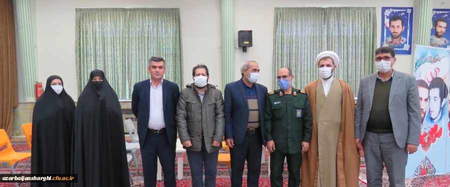 دیدار باسردار عباسقلی زاده فرمانده سپاه عاشورای استان آذربایجانشرقی  2