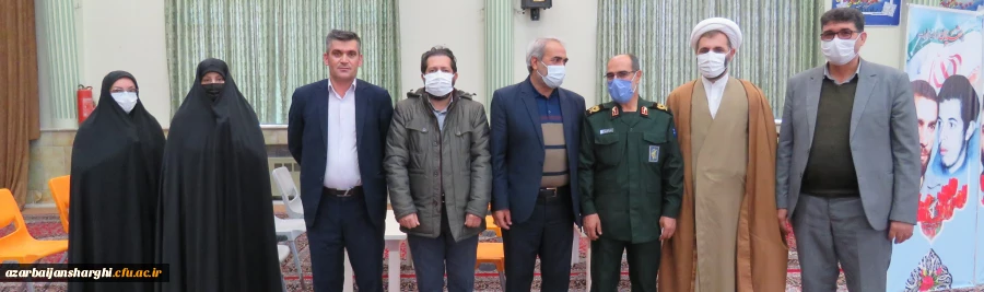 دیدار باسردار عباسقلی زاده فرمانده سپاه عاشورای استان آذربایجانشرقی  2