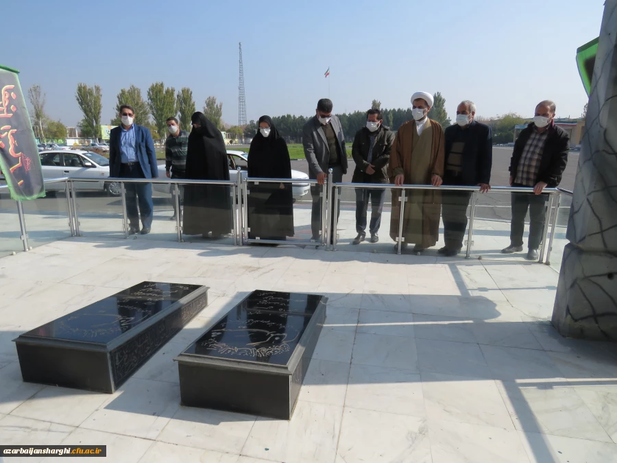 دیدار رئیس دانشگاه استان آذربایجانشرقی بهمراه مسئولین و روسای پردیس ها با سردار عباسقلی زاده فرمانده سپاه عاشورای استان آذربایجانشرقی 3