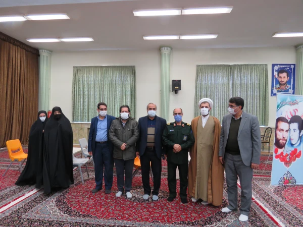 دیدار رئیس دانشگاه استان آذربایجانشرقی بهمراه مسئولین و روسای پردیس ها با سردار عباسقلی زاده فرمانده سپاه عاشورای استان آذربایجانشرقی 5