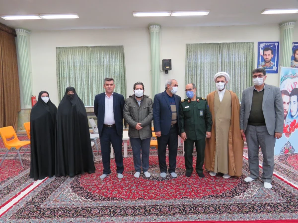 دیدار رئیس دانشگاه استان آذربایجانشرقی بهمراه مسئولین و روسای پردیس ها با سردار عباسقلی زاده فرمانده سپاه عاشورای استان آذربایجانشرقی 6