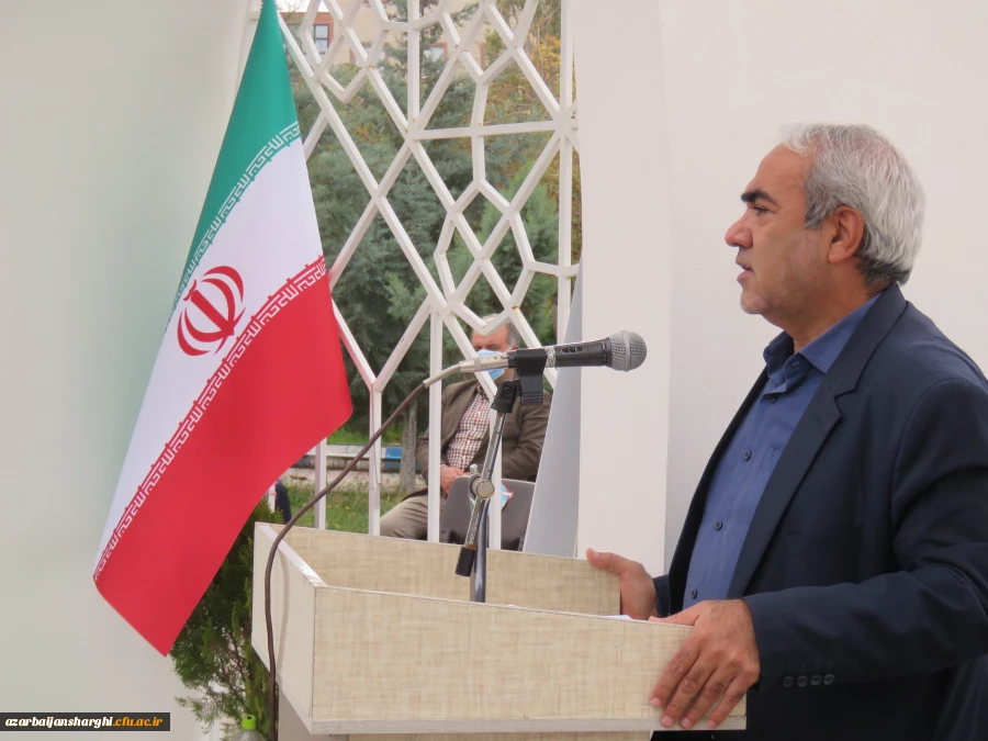 مراسم کلنگ زنی ساختمان آموزشی پردیس فاطمه الزهرا (س) دانشگاه فرهنگیان استان آذربایجانشرقی 2