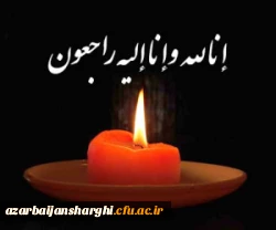 عرض تسلیت به دکتر ملخاصی در غم از دست دادن همسر گرامیشان 2