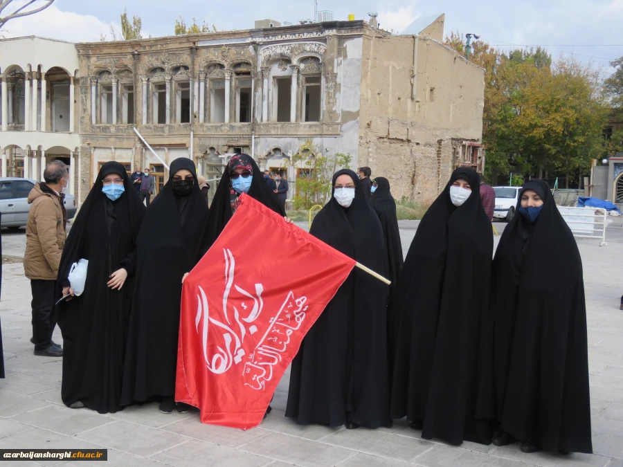 حضور پرشور خانواده بزرگ دانشگاه فرهنگیان آذربایجانشرقی در در مراسم یوم الله 13 آبان 3