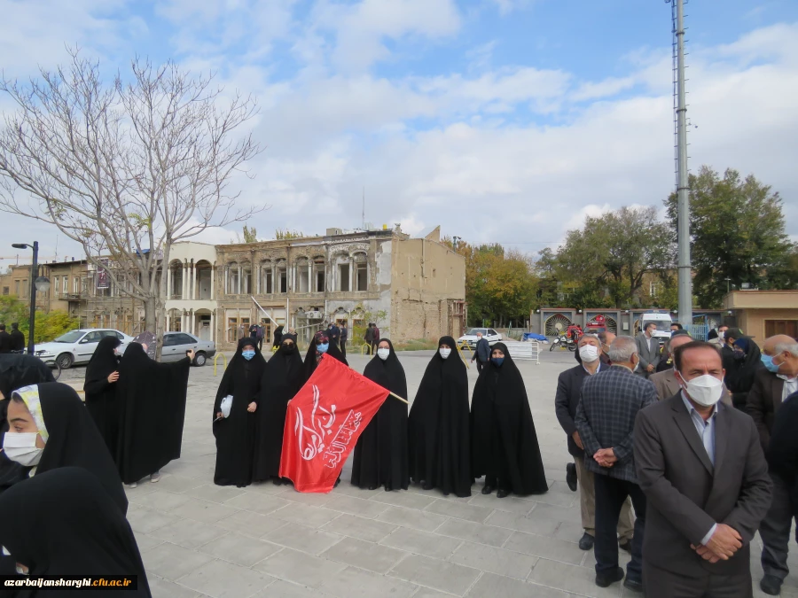 حضور پرشور خانواده بزرگ دانشگاه فرهنگیان آذربایجانشرقی در در مراسم یوم الله 13 آبان 4