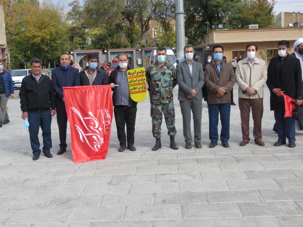 حضور پرشور خانواده بزرگ دانشگاه فرهنگیان آذربایجانشرقی در در مراسم یوم الله 13 آبان 5