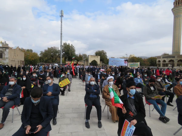 حضور پرشور خانواده بزرگ دانشگاه فرهنگیان آذربایجانشرقی در در مراسم یوم الله 13 آبان 7