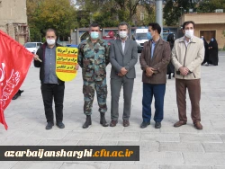 حضور پرشور خانواده بزرگ دانشگاه فرهنگیان آذربایجانشرقی در در مراسم یوم الله 13 آبان 15