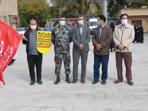 حضور پرشور خانواده بزرگ دانشگاه فرهنگیان آذربایجانشرقی در در مراسم یوم الله 13 آبان 15