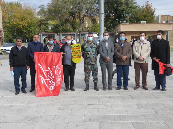 حضور پرشور خانواده بزرگ دانشگاه فرهنگیان آذربایجانشرقی در در مراسم یوم الله 13 آبان 16
