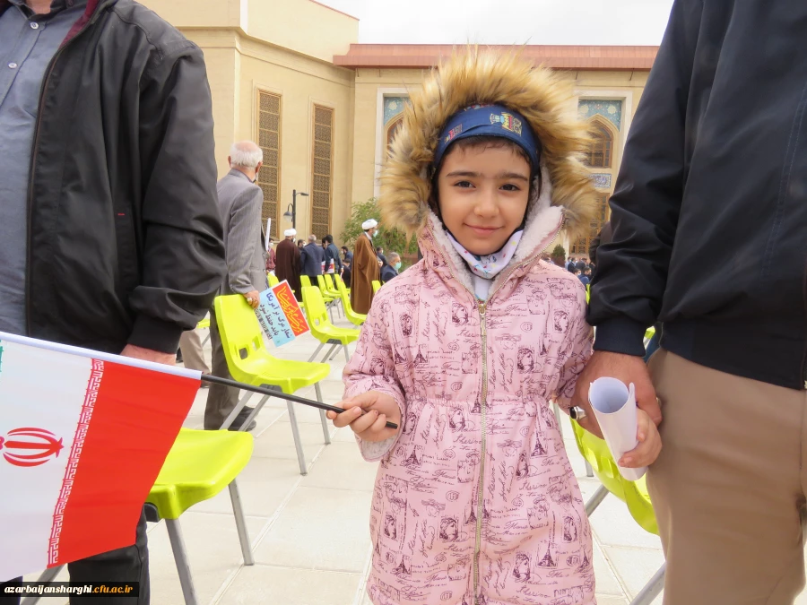 حضور پرشور خانواده بزرگ دانشگاه فرهنگیان آذربایجانشرقی در در مراسم یوم الله 13 آبان 26
