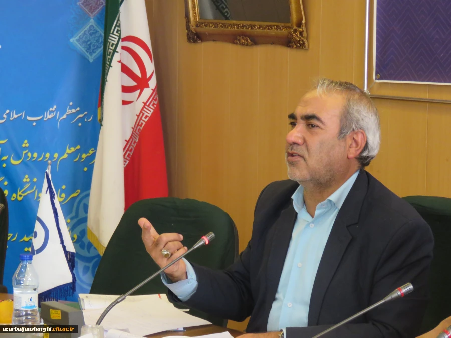 نشست اساتید هیئت علمی دانشگاه فرهنگیان با مدیریت امور پردیس های استان آذربایجان شرقی 8