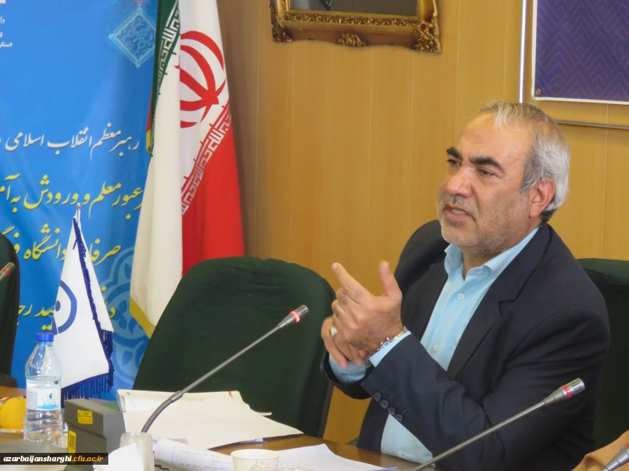 نشست اساتید هیئت علمی دانشگاه فرهنگیان با مدیریت امور پردیس های استان آذربایجان شرقی 11