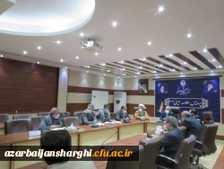 نشست اساتید هیئت علمی دانشگاه فرهنگیان با مدیریت امور پردیس های استان آذربایجان شرقی 14