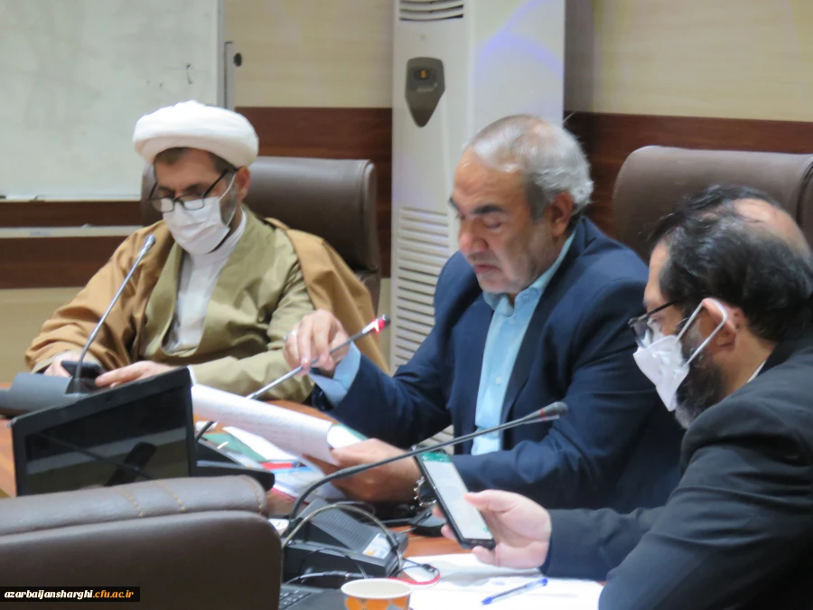 نشست اساتید هیئت علمی دانشگاه فرهنگیان با مدیریت امور پردیس های استان آذربایجان شرقی 21