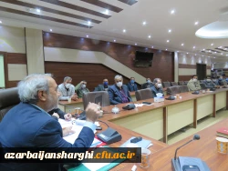 نشست اساتید هیئت علمی دانشگاه فرهنگیان با مدیریت امور پردیس های استان آذربایجان شرقی 23