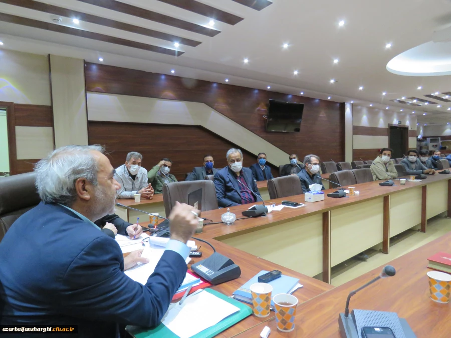 نشست اساتید هیئت علمی دانشگاه فرهنگیان با مدیریت امور پردیس های استان آذربایجان شرقی 23