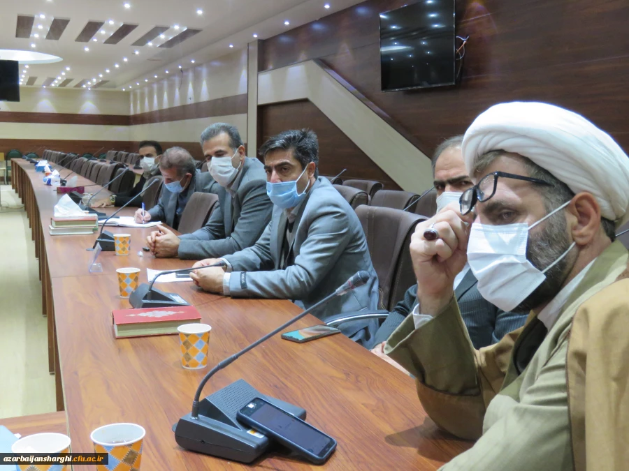 نشست اساتید هیئت علمی دانشگاه فرهنگیان با مدیریت امور پردیس های استان آذربایجان شرقی 24