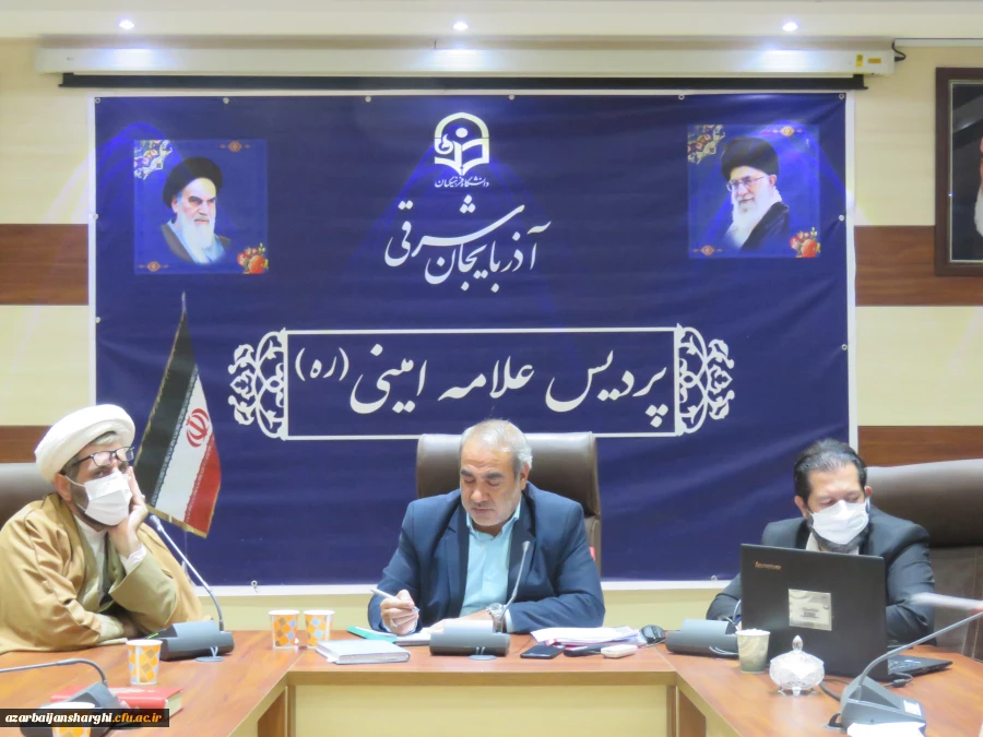 نشست اساتید وهیئت علمی پردیس علامه امینی دانشگاه فرهنگیان با حضوردکتر خدیوی مدیر امور پردیس های دانشگاه فرهنگیان آذربایجانشرقی 2