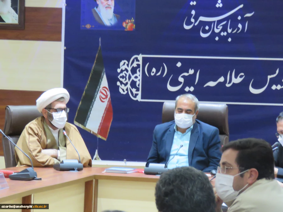 نشست اساتید وهیئت علمی پردیس علامه امینی دانشگاه فرهنگیان با حضوردکتر خدیوی مدیر امور پردیس های دانشگاه فرهنگیان آذربایجانشرقی 6