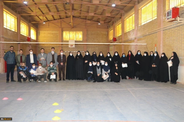 به مناسبت هفته تربیت بدنی مسابقات ورزشی اساتید و کارکنان پردیس های علامه امینی و فاطمه الزهرا(س) دانشگاه فرهنگیان آذربایجان شرقی  2