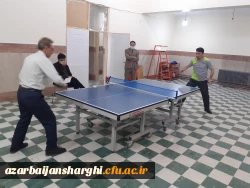 به مناسبت هفته تربیت بدنی مسابقات ورزشی اساتید و کارکنان پردیس های علامه امینی و فاطمه الزهرا(س) دانشگاه فرهنگیان آذربایجان شرقی  4