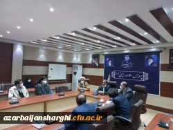 مراسم هفته کتاب و کتاب خوانی  در پردیس علامه امینی دانشگاه فرهنگیان آذربایجانشرقی برگزار شد  7