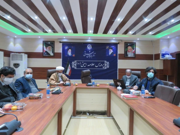 مراسم هفته کتاب و کتاب خوانی  در پردیس علامه امینی دانشگاه فرهنگیان آذربایجانشرقی برگزار شد  12