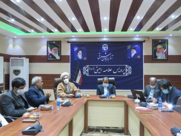 مراسم هفته کتاب و کتاب خوانی  در پردیس علامه امینی دانشگاه فرهنگیان آذربایجانشرقی برگزار شد  13