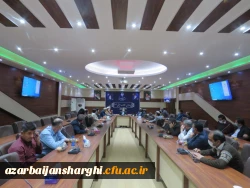 مراسم هفته کتاب و کتاب خوانی  در پردیس علامه امینی دانشگاه فرهنگیان آذربایجانشرقی برگزار شد  14