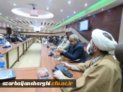 مراسم هفته کتاب و کتاب خوانی  در پردیس علامه امینی دانشگاه فرهنگیان آذربایجانشرقی برگزار شد  17