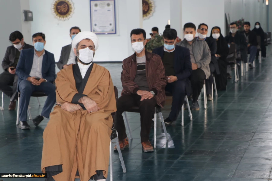 مراسم گرامیداشت هفته کتاب و کتاب خوانی و رونمایی از کتابخانه پردیس فاطمه الزهرا(س) تبریز 3