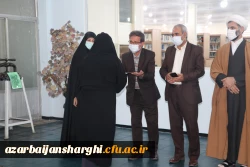 مراسم گرامیداشت هفته کتاب و کتاب خوانی و رونمایی از کتابخانه پردیس فاطمه الزهرا(س) تبریز 7