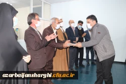 مراسم گرامیداشت هفته کتاب و کتاب خوانی و رونمایی از کتابخانه پردیس فاطمه الزهرا(س) تبریز 8