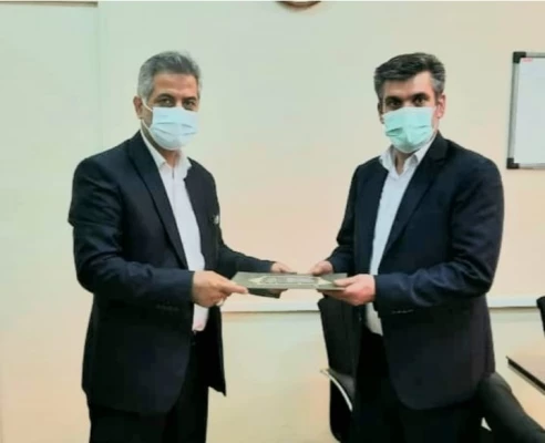 تجلیل و قدردانی سازمان مرکزی دانشگاه از سیّد امجدی مدیر روابط عمومی دانشگاه فرهنگیان استان آذربایجانشرقی 2