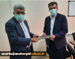 تجلیل و قدردانی سازمان مرکزی دانشگاه از سیّد امجدی مدیر روابط عمومی دانشگاه فرهنگیان استان آذربایجانشرقی 4