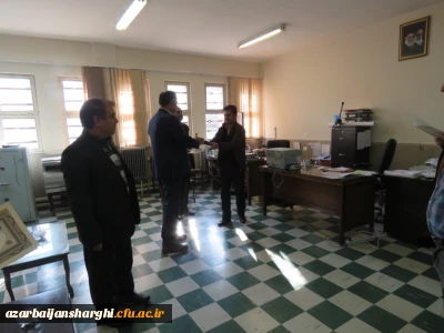 
تجلیل از همکاران واحد مالی پردیس علامه امینی تبریز به مناسبت روز حسابدار